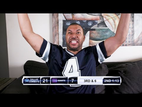 ジャイアンツの試合中にカウボーイズのファン (Cowboys Fans During the Giants Game)