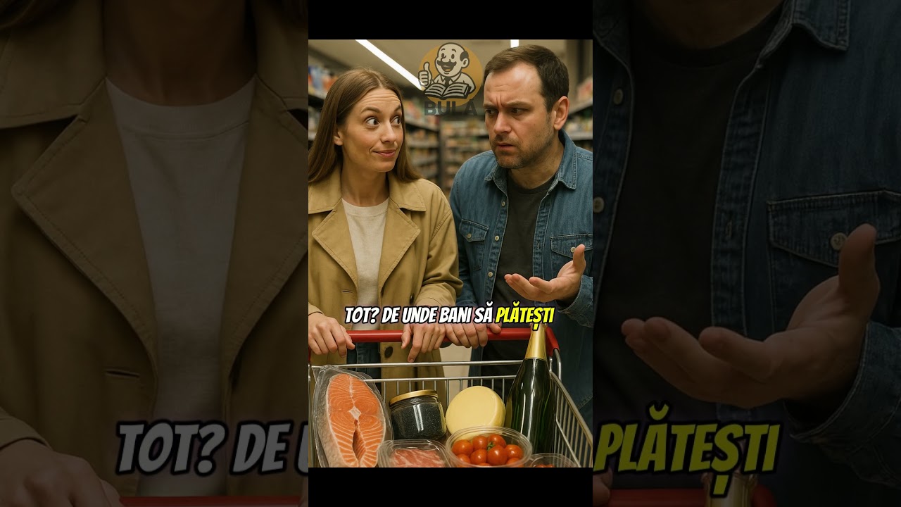 Coșul plin și planul gol 💸🛒