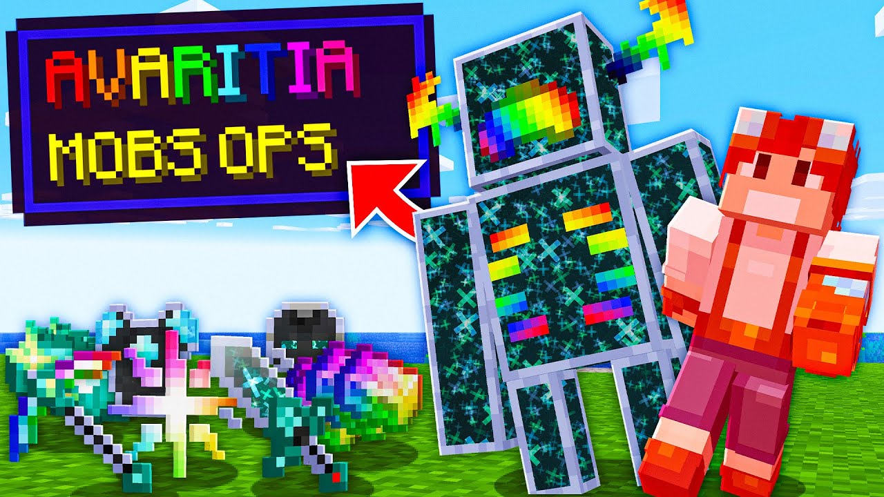 MOBS dropam ITENS do AVARITIA no minecraft