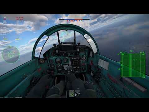 Warthunder Sim Mig 21 bison Dogfights