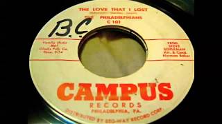 The Philadelphians - The Love That I Lost 45 rpm!