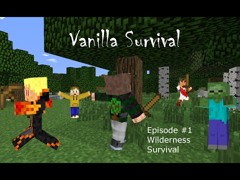 The Pack Gaming - Vanilla Survival #1 - Wilderness Survival