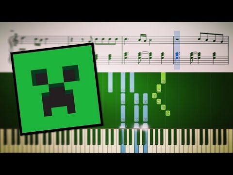 Sweden - Minecraft Volume Alpha - Full Song Piano Tutorial + SHEETS