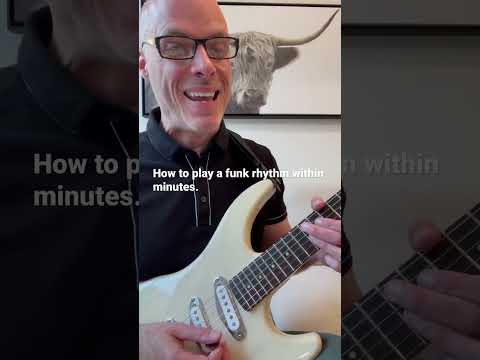 Learn how to play an A9 chord and funk rhythm part within minutes.