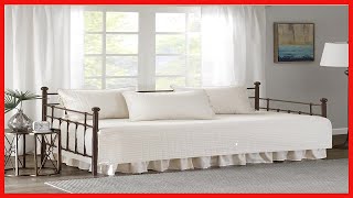 Bon produit - Housse de lit de jour Comfort Spaces - matelassage double face de luxe, literie confo