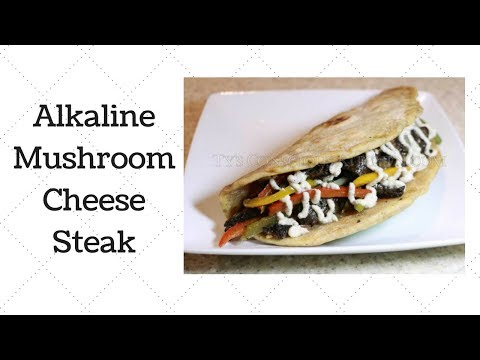 Mushroom Cheese Steak Dr. Sebi Alkaline Electric Recipe