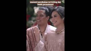 Download lagu Indah Permatasari's father blesses his daughter's marriage to Arie Kriting #artist #shorts mp3