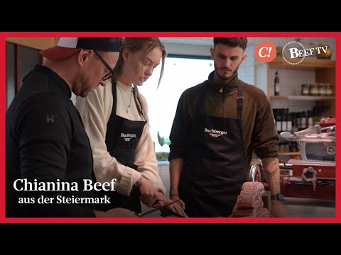 Chianina Hof meets Buchberger bestes Fleisch vom Chianina Rind aus der Steiermark