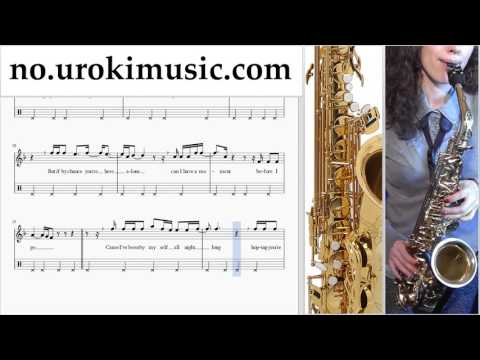 Saksofon Kurs (Tenor) Adele - When We Were Young Trening Studie Del 2 um-i935