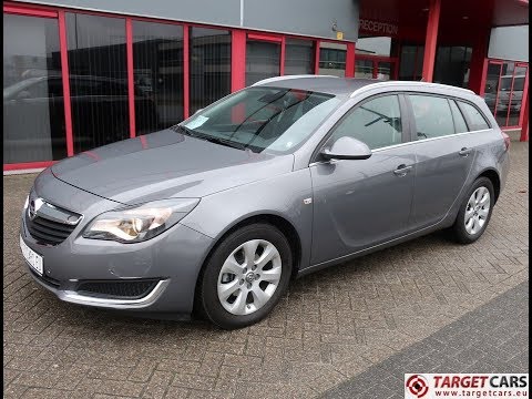 777528 OPEL INSIGNIA 1.6CDTI AUT SPORTS TOURER NAVI 136HP GREY 04-17 89190KM LHD