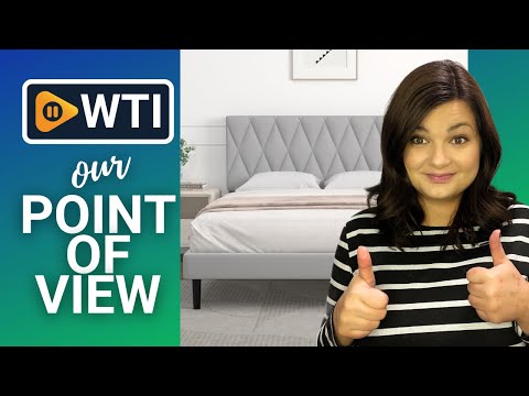 IYEE NATURE Queen Bed Frame Upholstered Platform with Headboard and Strong Wooden Slats - WTI product video review