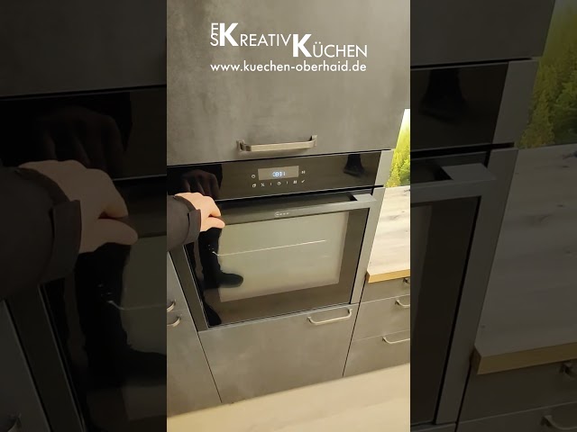 Vídeo relacionado con NEFF B5ACJ7HG3 N50 - Horno empotrable, Slide and Hide, fabricado en Alemania, LED Touch Control, Air Fry y Air Fry, 7 tipos de calefacción, aire caliente 3D, CircoTherm, EasyClean, pirólisis, grafito