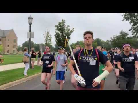 2018 Notre Dame March Out and Band Camp