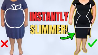 10 Style Hacks to Hide Belly Fat & Look Instantly Slimmer (Over 50)