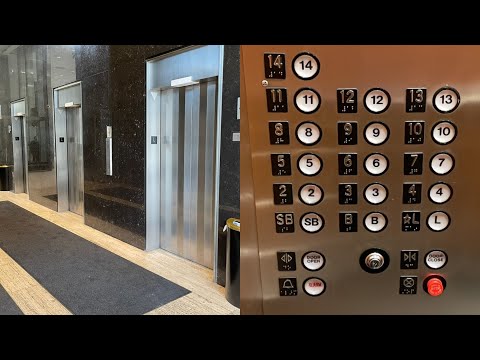 Otis/Schindler Traction Elevators @ 211 W Fort St - Detroit, MI.