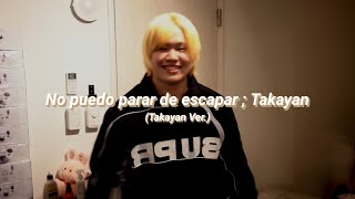 Cover art for Can't stop escapism