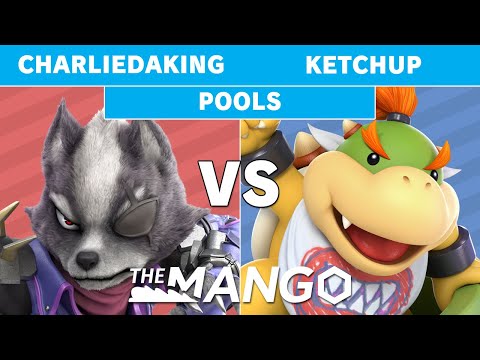 The Mang0   Charliedaking Wolf Vs  THC  Ketchup Bowser Jr  Pools   Smash Ultimate