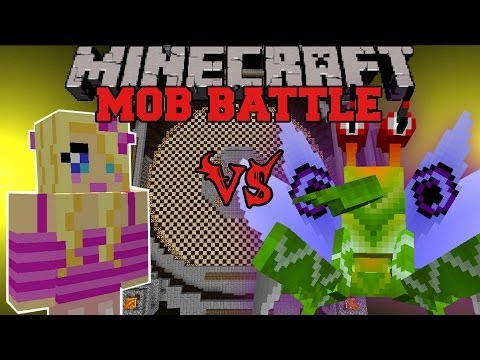 GIRLFRIEND VS SOLDIER BUG - Minecraft Mob Battles - Anti Plant Virus and Girlfriend Mods