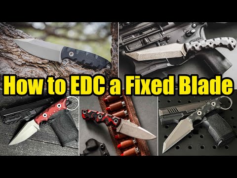 Top 10 Must-Have Fixed Blade Carry Options for Everyday Carry (EDC)