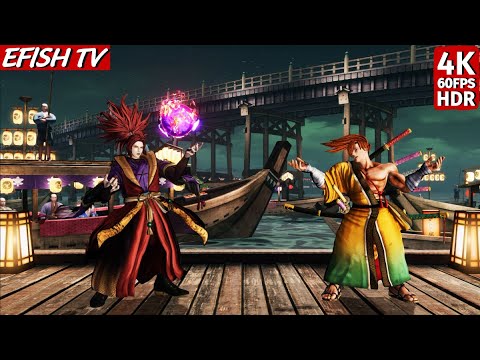 Amakusa vs Tokugawa Yoshitora (Hardest AI) - Samurai Shodown | 4K 60FPS