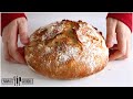 3 Ingredient No Knead Bread WITHOUT A Dutch Oven Easy Bread Recipe