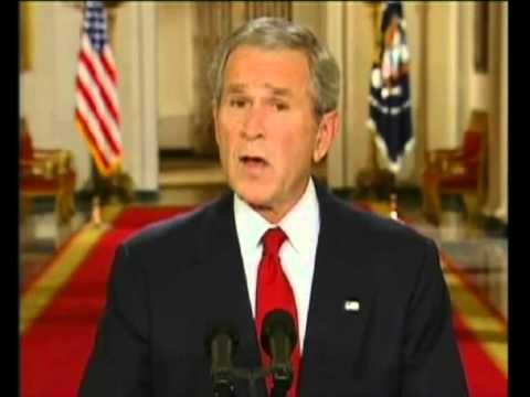 Video thumbnail for George Bush Cut Up While Talking