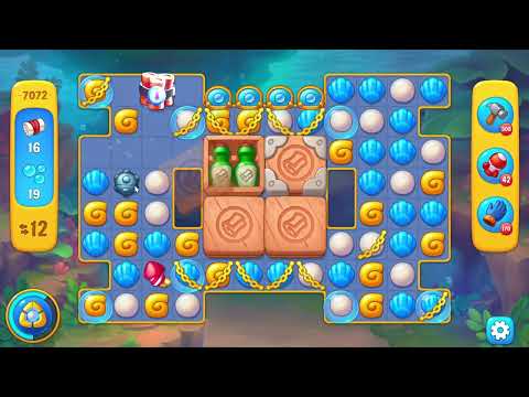 Fishdom 7072 Level - 15 moves - NO BooSTERS