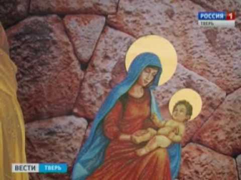 Ребята из приходской воскресной школы Твери создали снежный вертеп