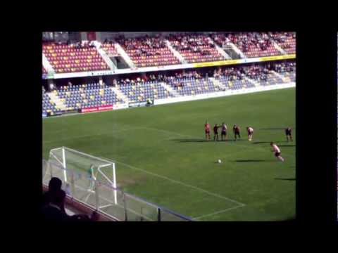 Gol del Céltiga en Pasarón.