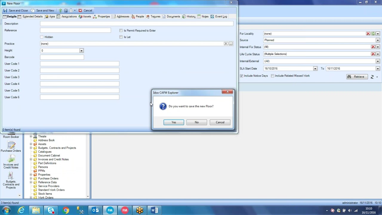 CAFM Explorer Complete overview