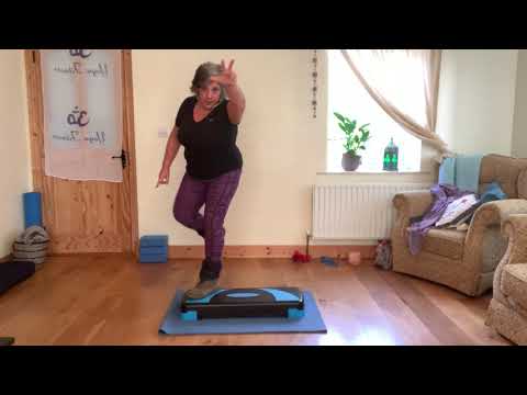 Back to Fitness 5th class - Latin Step Workout - Zumba Step - Latin Cardio Step Workout with Claudia