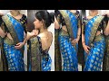 How To Wear A Silk Saree With Perfect Pleats Silk Saree Draping Saree Kaise Pehnte Hai