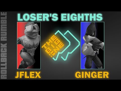 Jflex (Sheik) vs Ginger (Falco) | NA Loser's Eighths | Rollback Rumble: The Big One