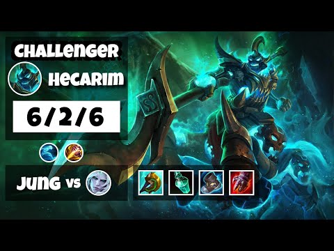 Hecarim Jungle S11 11.13 Challenger Replay (6/2/6) - NA