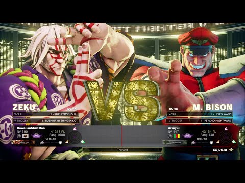HawaiianShirtMan (zeku) VS (M.bison) Cressent HB | DoctaAfrikan Masterz TV