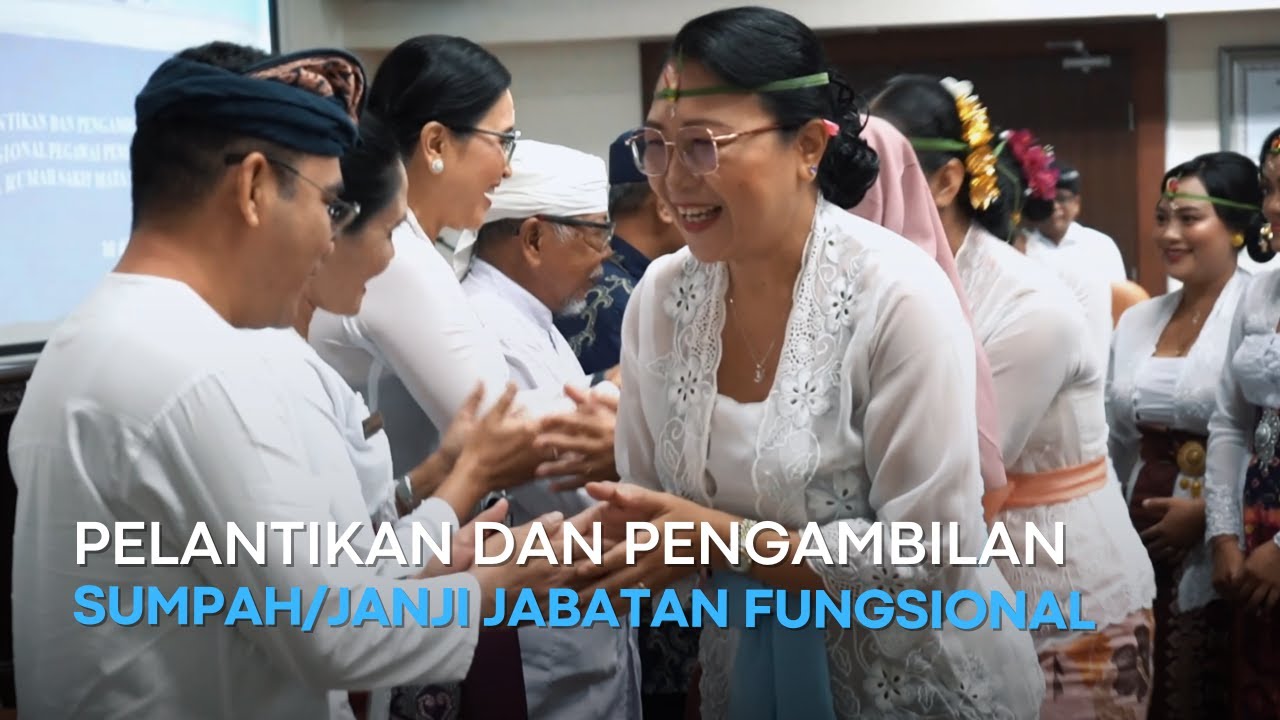 Pelantikan dan Pengambilan Sumpah/Janji Jabatan Fungsional