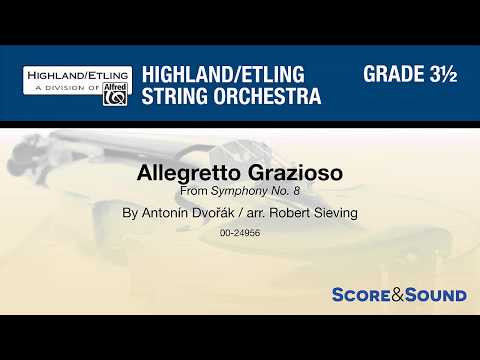 Allegretto Grazioso, arr. Robert Sieving – Score & Sound