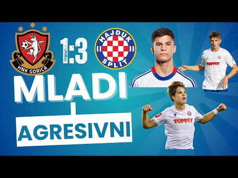 Gorica-Hajduk 1:3 - Splićani dižu formu