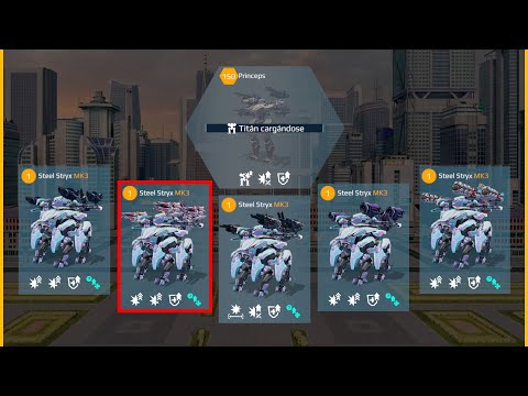 War Robots: Best 500m T4 Stryx builds? | Nucleon, Cestus, Screamer, Hammer, Smuta Gameplay