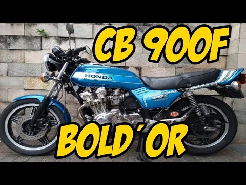 LINDA E COM UM RONCO INCRÍVEL - HONDA CB 900F BOLDOR
