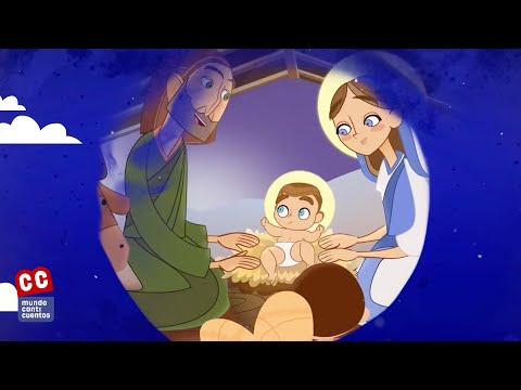 Allá En El Pesebre, Villancicos Clásicos Animados - Mundo Canticuentos