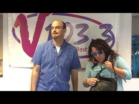 V103.3's Handbag Hookup - Michael Kors Bag w/ signed Christina Aguilera Mic!