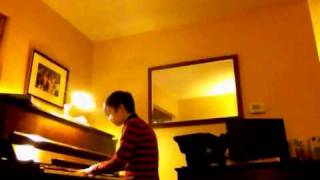 Levi playing o little town of bethlehem