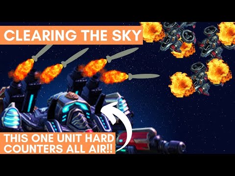 MENGSK BLACKHAMMER CLEARS THE SKY [SC2 Direct Strike]