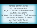 Lucio Dalla - Goodbye Lyrics