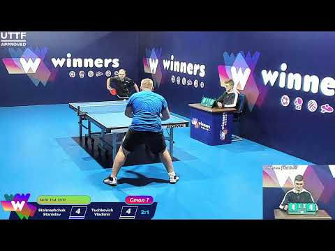 Stelmashchuk Stanislav - Tuchkevich Vladimir. WINners CUP Table Tennis 7 16.11.2020 09:15