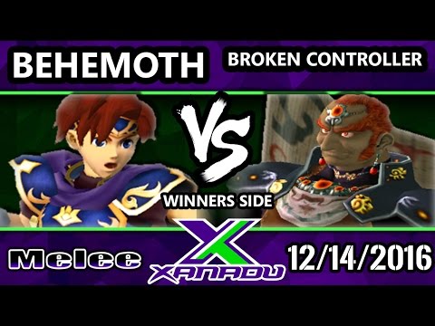 S@X 180 - Behemoth (Roy, Young Link) Vs. Broken Controller (Gannondorf) - SSBM Tournament