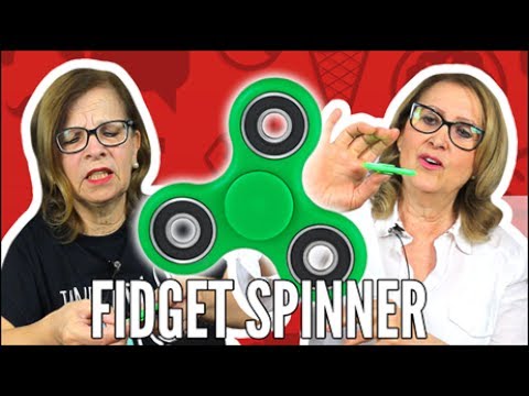 IDOSOS REAGEM A FIDGET SPINNER - HAND SPINNER