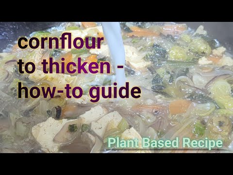 cornflour to thicken - how-to guide