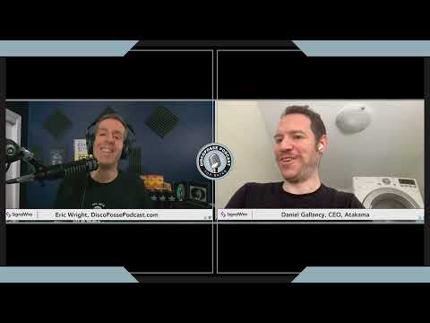 Ep 168 Daniel Gallancy of Atakama on Distributed Cryptographic Key Security + Chat on Cryptocurrency